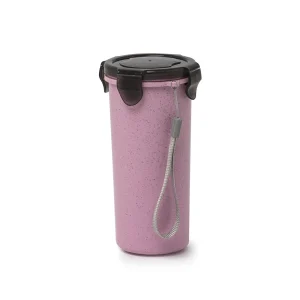 KIT COPO E MARMITA FIBRA DE BAMBU