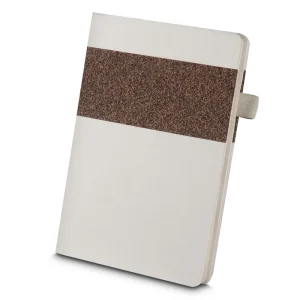 CADERNO FIBRA DE CANA E CAFÉ