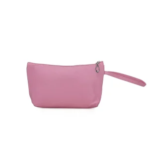 Necessaire Infantil Feminina Rosa Impermeável Makeup PVC Impermeável