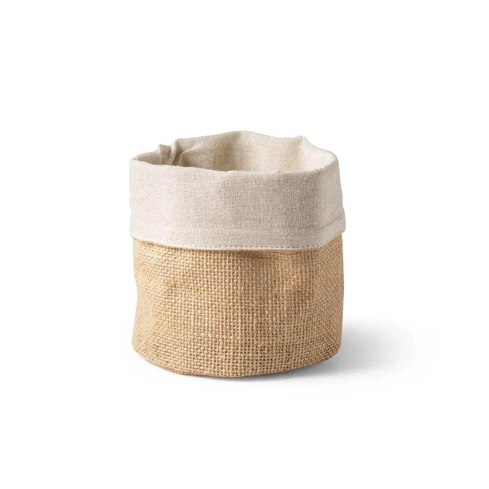 DUCASSE. Sacola em juta e algodão (260g/m²) - Image 5