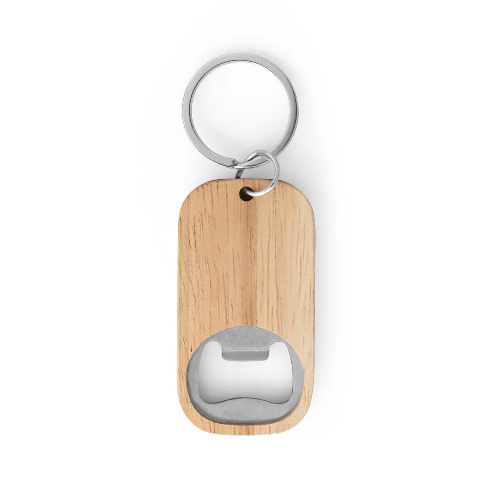 ROGERS. Abridor de garrafas em aço inox e bambu - Image 3