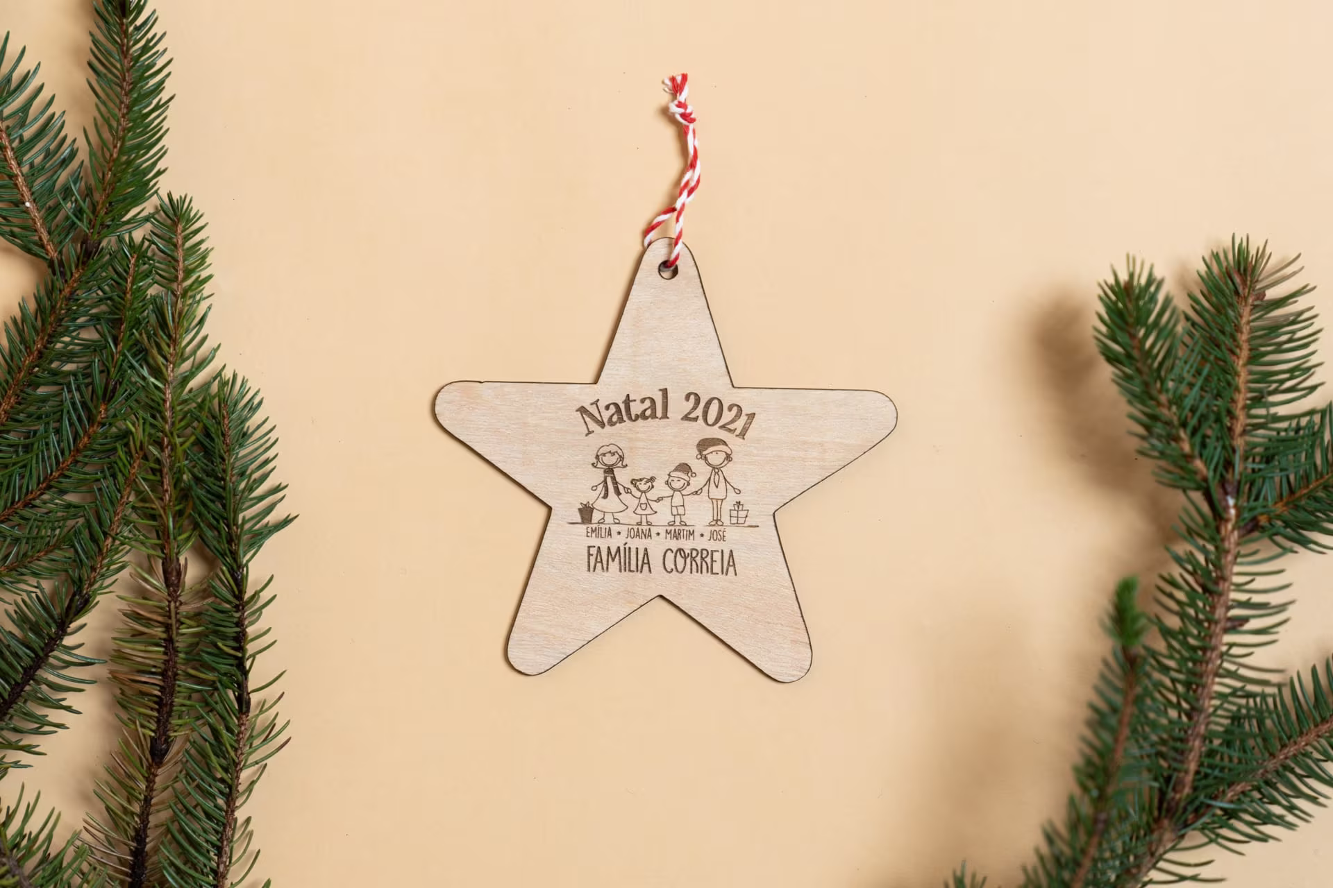 Estrela Natal Árvore Família