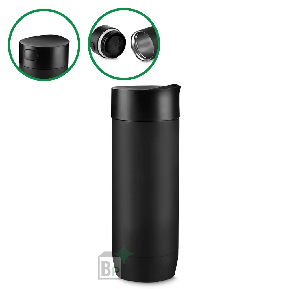 Caneca em Aço Inox Parede Dupla 450ml Personalizado