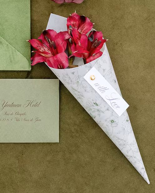 Cones Arroz Casamento Personalizado