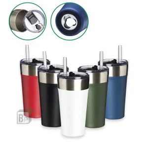 Copo Térmico com Canudo 500ml Personalizado