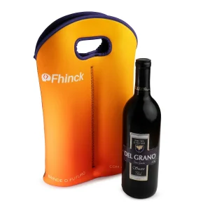 Sacola Térmica de Vinho Duas garrafas Personalizado