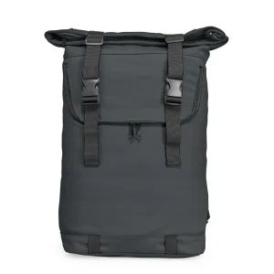 Mochila Sacola de Couro Sintético 34 Litros para Viagem Resiste a Água Zíper e Velcro Personalizada com Logo