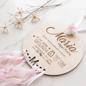 Prenda Bebé Placa Decoração