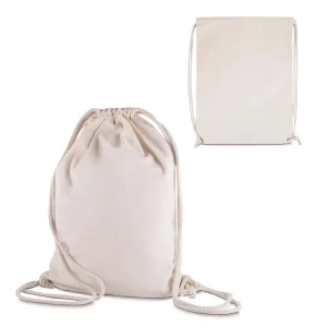 Sacola/Mochila em algodão 145g/m²