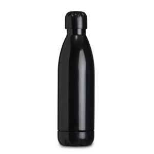 Garrafa de Plástico simples preta e outras cores personalizada – 700ml