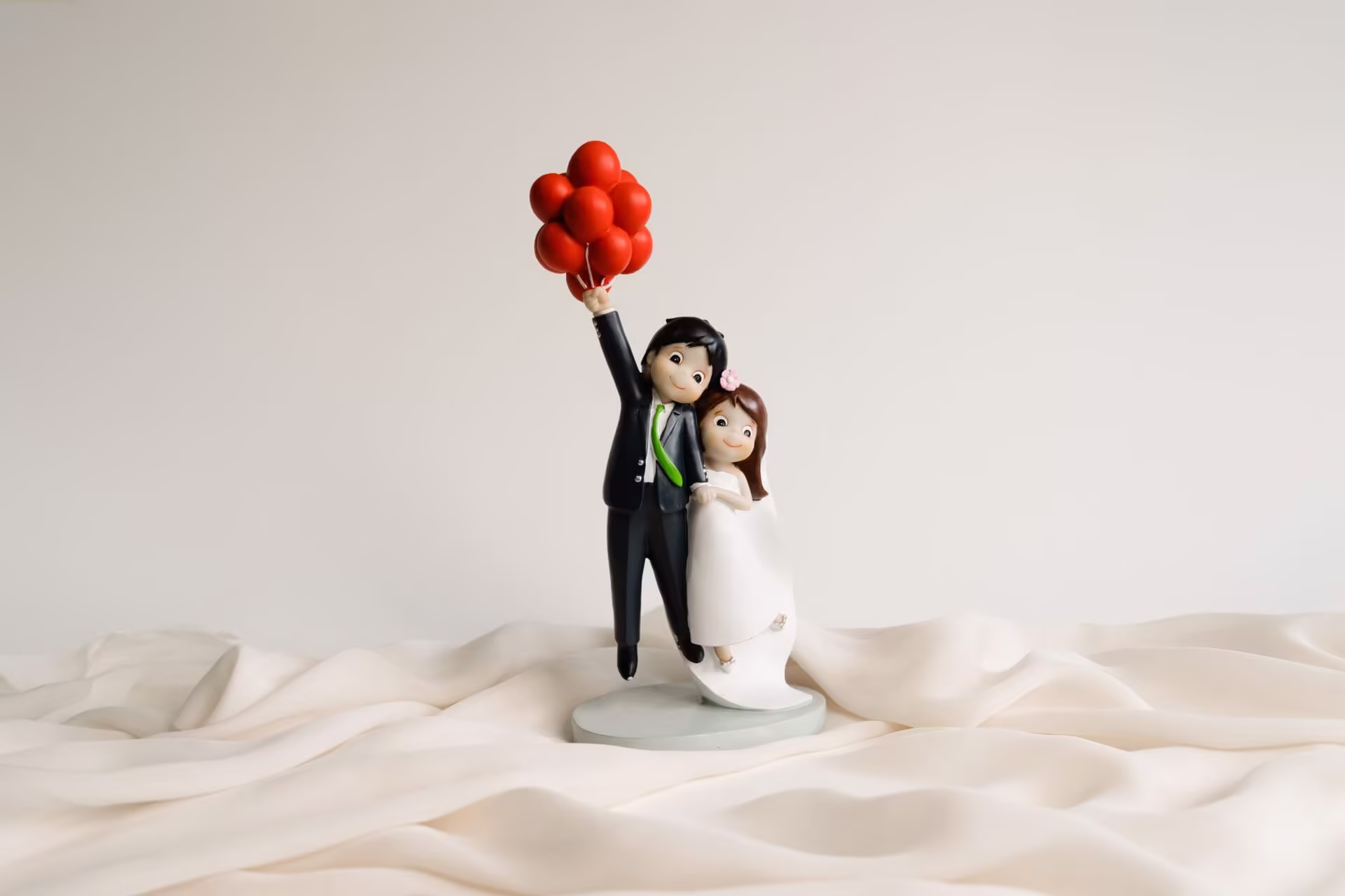 Topo Bolo Casamento Balão