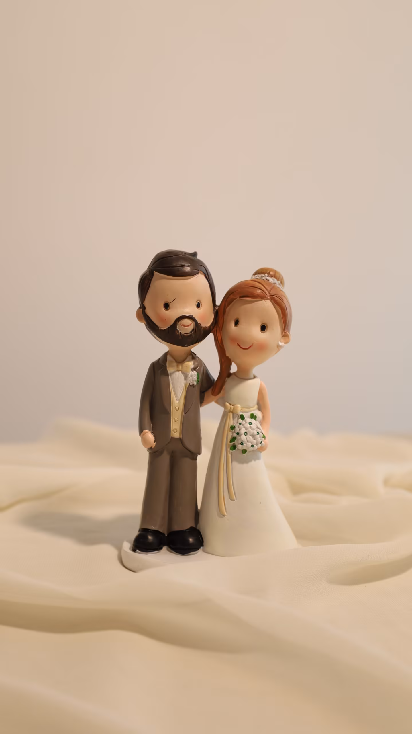 Topo Bolo Casamento Barbas