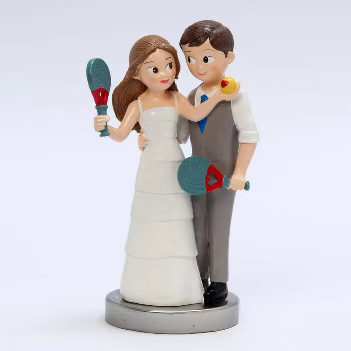 Topo Bolo Casamento Padel - Image 2